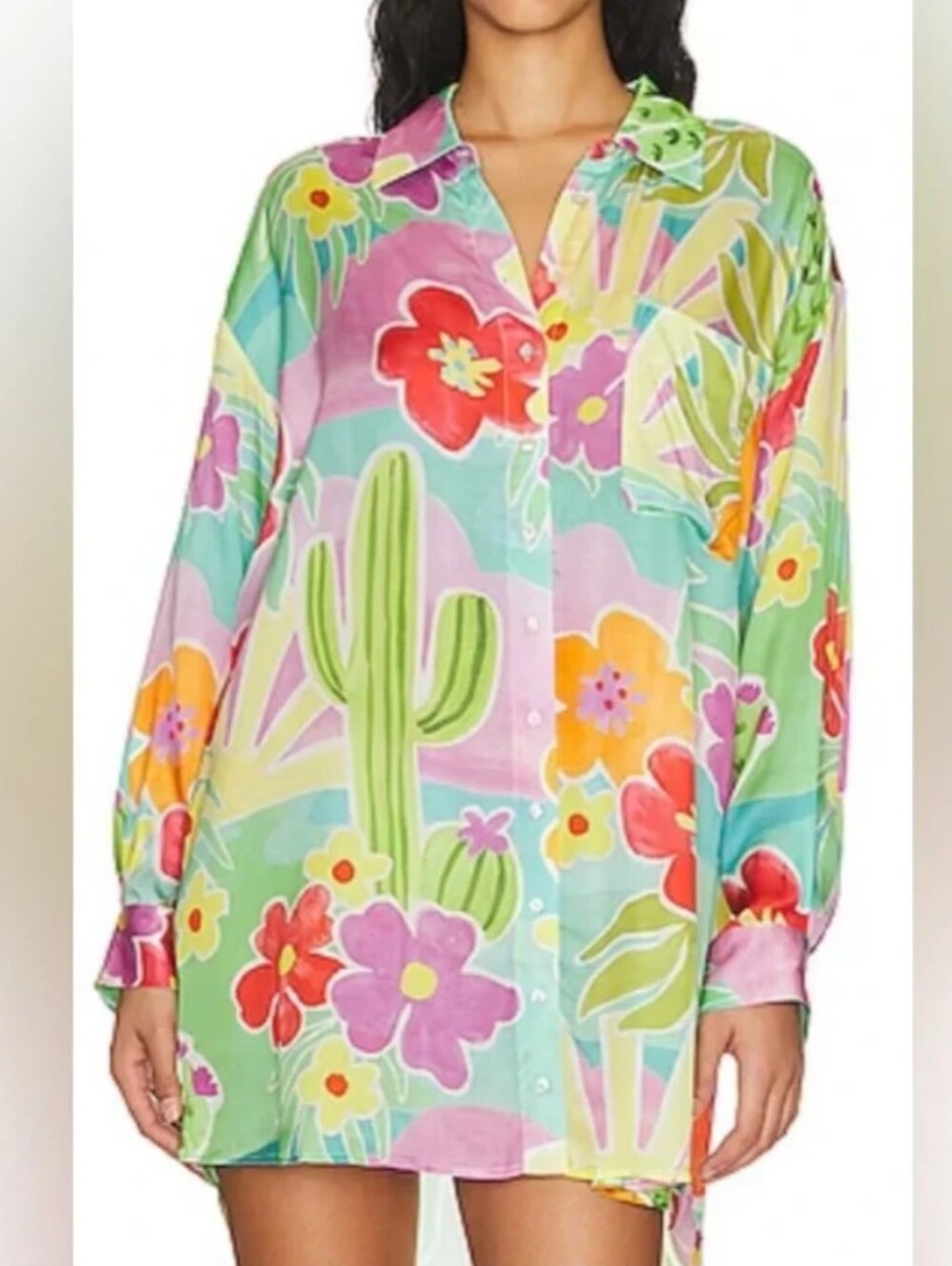 Spell & The Gypsy Margi Hour Shirt Dress sM
